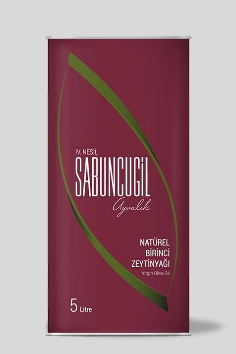 2025-2026 Ayvalık Natürel Birinci Zeytinyağı 5000 ml Teneke